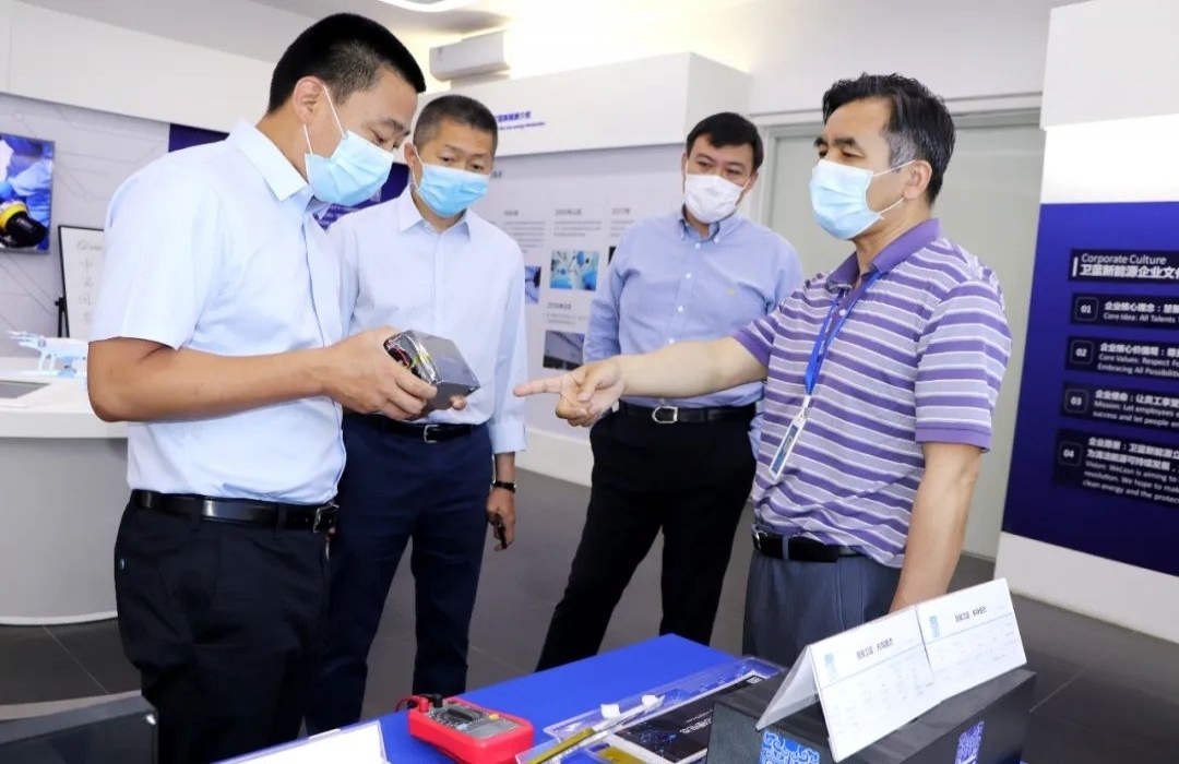 Leaders of Fangshan District went to leyuwelion for research on new energy